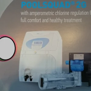 Poolsquad 2G Helautomatisk salt och PH 35 m3